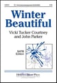 Winter Beautiful SATB choral sheet music cover
